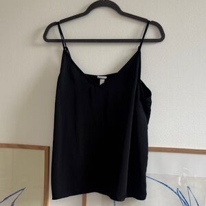 a new day Black Camisole Top
